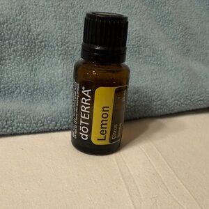 doTERRA Lemon Essential Oil - Brown and Yellow